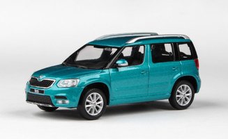 Skoda Yeti (2013) Blue Sea Metallic
